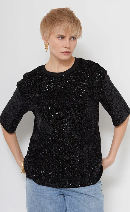  GRIOL. Джемпер жен. 311163.6_313.8282L Черный 