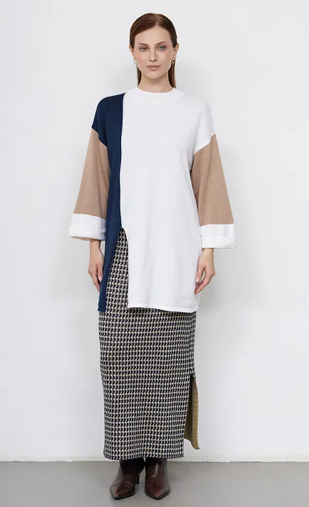  GRIOL. Туника жен. 310542.01303.0796G Молочно синий 