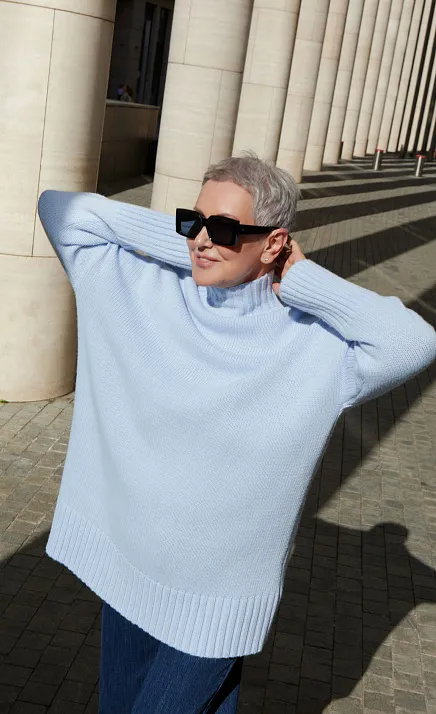  GRIOL. Джемпер жен. 310448.15303.1600N Голубой 