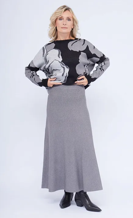  GRIOL. Юбка жен. 350114.33303.7400N Серый 