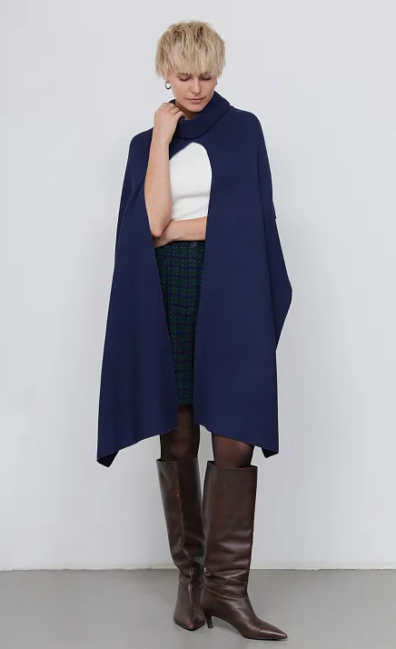  GRIOL. Шарф жен. 550004.33303.8700N Т.синий 