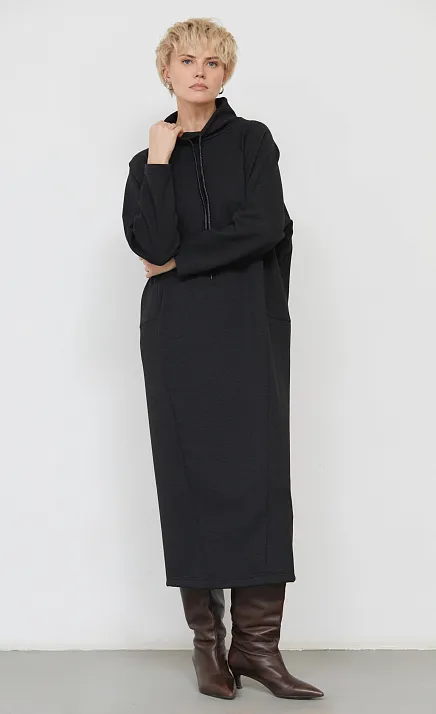  GRIOL. Платье жен. 360312.6_313.8200M Темно-серый меланж 