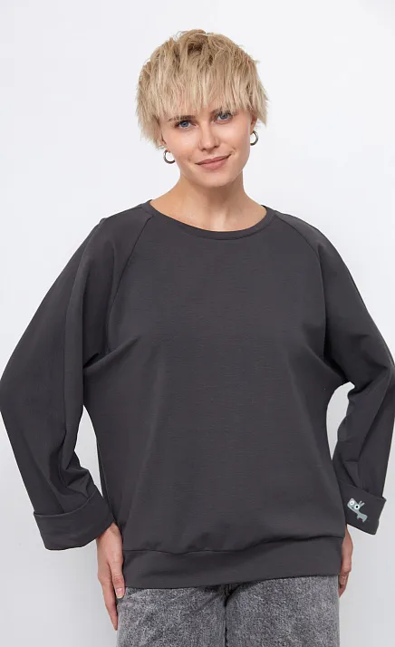  GRIOL. Джемпер жен. 311139.03313.7700E Тёмно-серый 