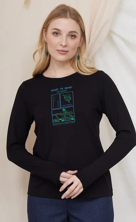 GRIOL. Джемпер жен. 310915.03313.8200E Черный GRIOL GRIOL. Джемпер жен. 310915.03313.8200E Черный