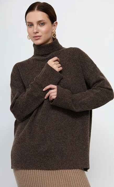  GRIOL. Джемпер жен. 317005.42303.1100M Коричневый 