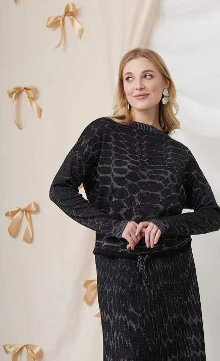  GRIOL. Джемпер жен. 310457.15303.8276L Чёрный 