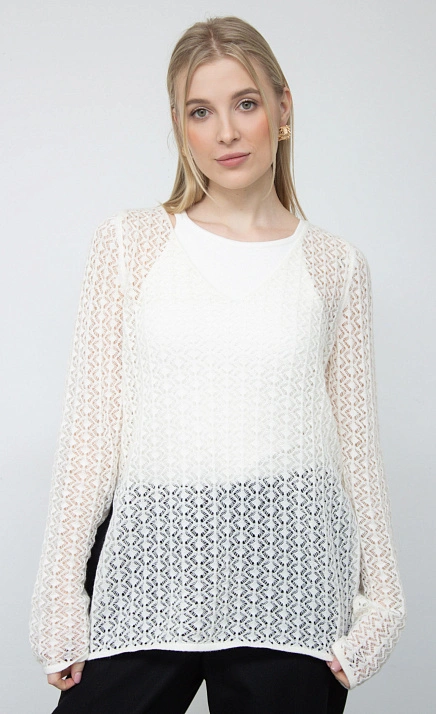  GRIOL. Джемпер жен. 310519.33303.0200K Молочный 