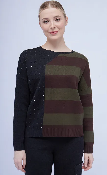  GRIOL. Джемпер жен. 310459.33303.7401S Мультиколор 