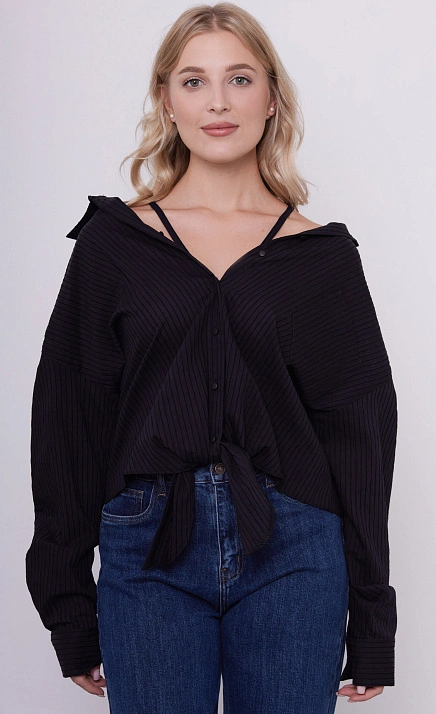Блузка на завязках и бретелях GRIOL