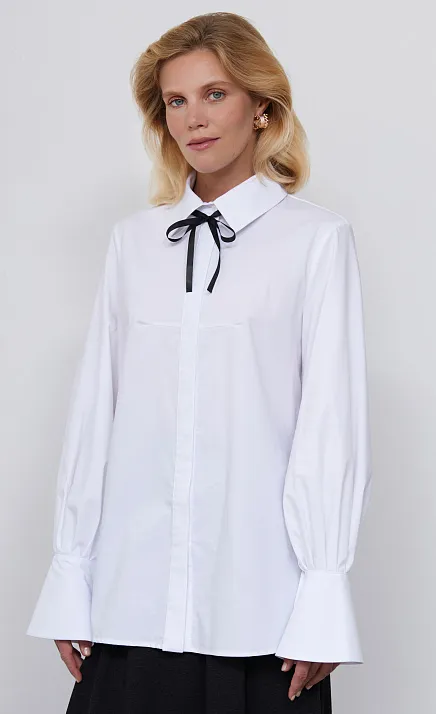 Рубашка oversize из хлопка GRIOL