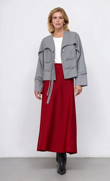  GRIOL. Юбка жен. 350114.33303.45000N Красный 