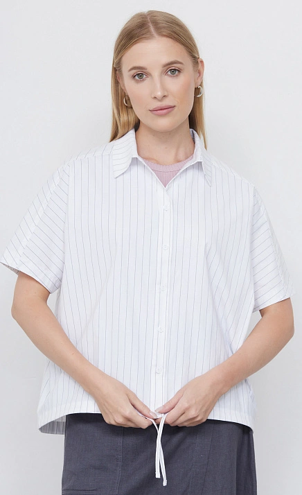 Блузка oversize в полоску GRIOL