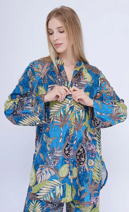  GRIOL. Блузка жен. 310993КУК.03512.8701A Разноцветный 