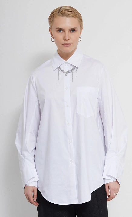 Рубашка oversize из хлопка GRIOL