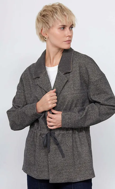  GRIOL. Жакет жен. 370074ГР.03313.8203Y Серый меланж 