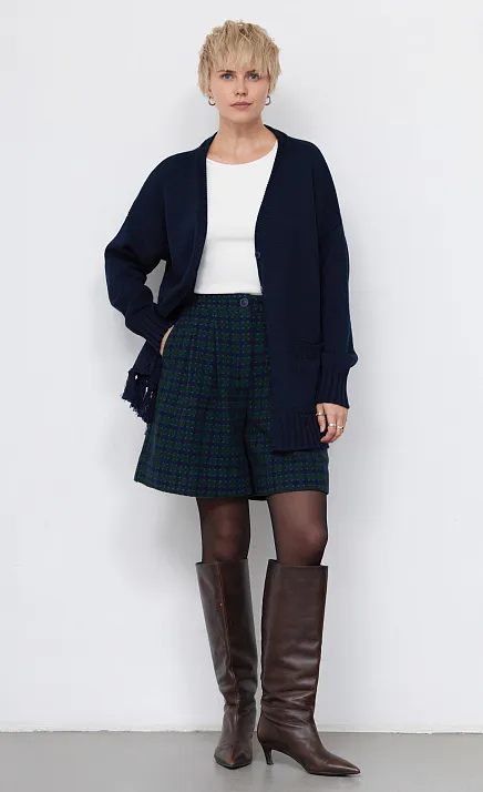  GRIOL. Шорты жен. 320353УД.03312.8829P зеленый/синий 