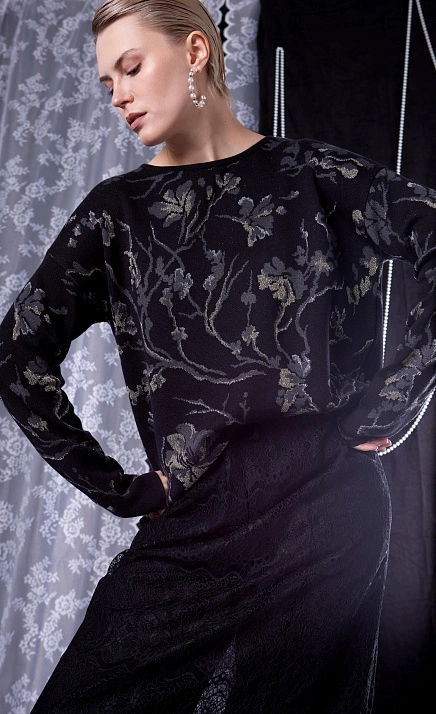  GRIOL. Джемпер жен. 310577.33303.8273F Чёрный 