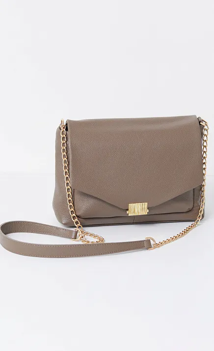  GRIOL. Сумка жен. 19323 Серо-коричневый 