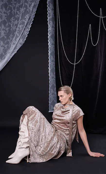  GRIOL. Юбка жен. 350069УД.6_313.0300N Бежевый 