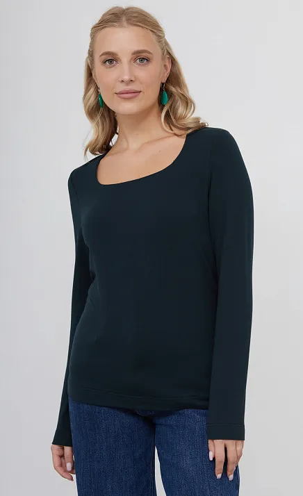 GRIOL. Джемпер жен. 311088.03313.3500N темно-зеленый GRIOL GRIOL. Джемпер жен. 311088.03313.3500N темно-зеленый