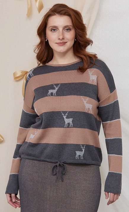  GRIOL. Джемпер жен. 310491.15303.7401A Серый 