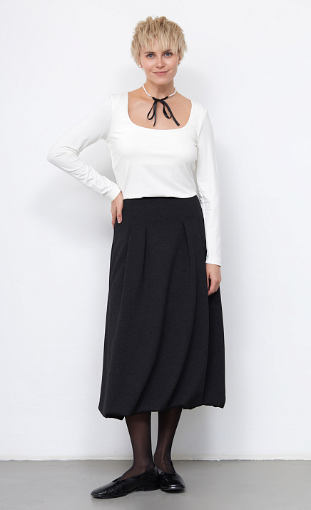 GRIOL. Юбка жен. 350069.6_313.8200M Темно-серый меланж GRIOL GRIOL. Юбка жен. 350069.6_313.8200M Темно-серый меланж