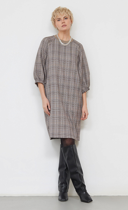 GRIOL. Платье жен. 360330Н.6_312.0301P Коричневый GRIOL GRIOL. Платье жен. 360330Н.6_312.0301P Коричневый