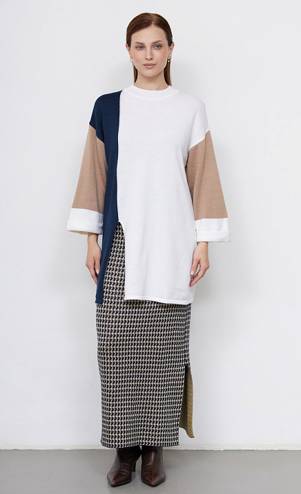 GRIOL. Туника жен. 310542.01303.0796G Молочно синий GRIOL GRIOL. Туника жен. 310542.01303.0796G Молочно синий