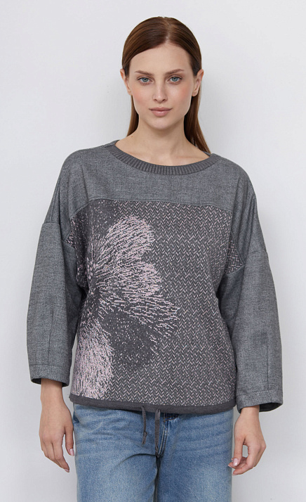 GRIOL. Джемпер жен. 311143.6_303.7480YF Серый GRIOL GRIOL. Джемпер жен. 311143.6_303.7480YF Серый