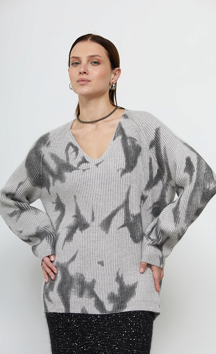 GRIOL. Джемпер жен. 314041.42303.7300N Серый GRIOL GRIOL. Джемпер жен. 314041.42303.7300N Серый