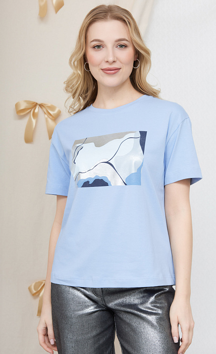  GRIOL. Джемпер жен. К658715 Голубой 