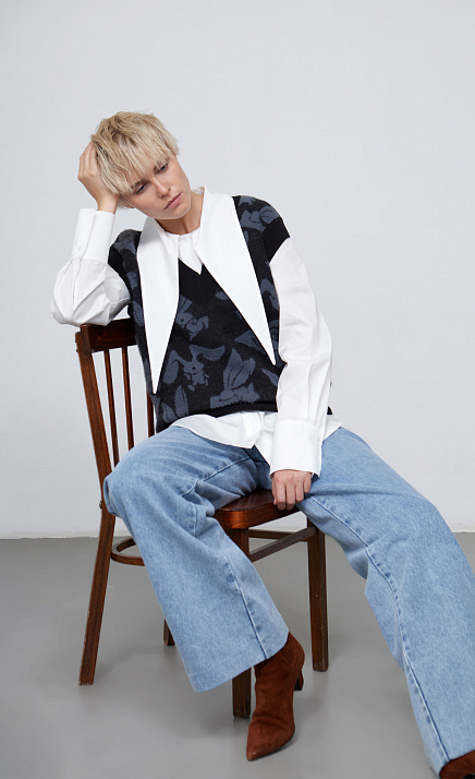 GRIOL. Жилет жен. 380099.33303.8280A Чёрный GRIOL GRIOL. Жилет жен. 380099.33303.8280A Чёрный