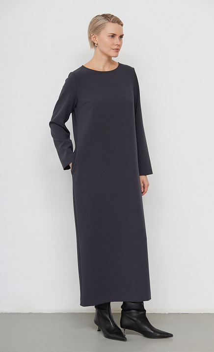 GRIOL. Платье жен. 368393.11312.7600N Тёмно-серый GRIOL GRIOL. Платье жен. 368393.11312.7600N Тёмно-серый