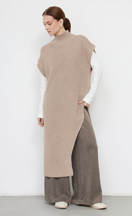 GRIOL. Жилет жен. 380086.01303.0300N Натуральный GRIOL GRIOL. Жилет жен. 380086.01303.0300N Натуральный