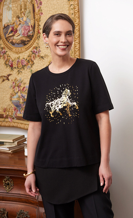 GRIOL. Джемпер жен. 310920НР.03313.8200EA Черный GRIOL GRIOL. Джемпер жен. 310920НР.03313.8200EA Черный