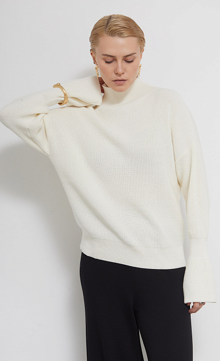 GRIOL. Джемпер жен. 310518.33303.0700N Молочный GRIOL GRIOL. Джемпер жен. 310518.33303.0700N Молочный