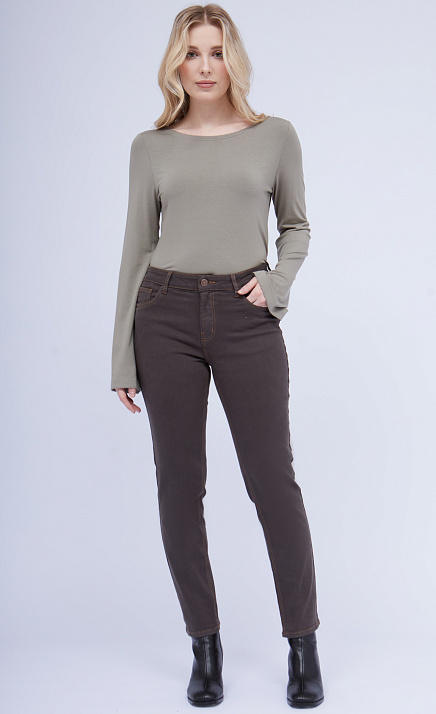  GRIOL. Брюки жен. 320278.26304.1100N Шоколад 