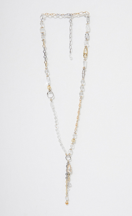 GRIOL. Колье Игристое 3 Прозрачный GRIOL GRIOL. Колье Игристое 3 Прозрачный