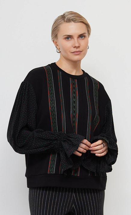 GRIOL. Джемпер жен. 311104.03313.8229DE Черный GRIOL GRIOL. Джемпер жен. 311104.03313.8229DE Черный
