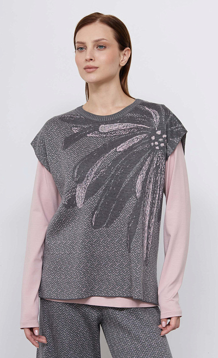 GRIOL. Жилет жен. 380100.33303.7901YF Серый GRIOL GRIOL. Жилет жен. 380100.33303.7901YF Серый