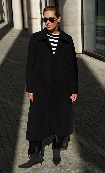  GRIOL. Пальто жен. 534235.11208.8200N Чёрный 