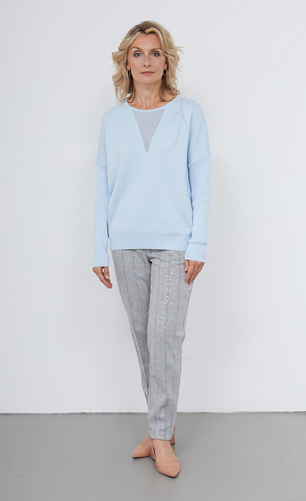  GRIOL. Джемпер жен. 310399.33303.1600L Голубой 