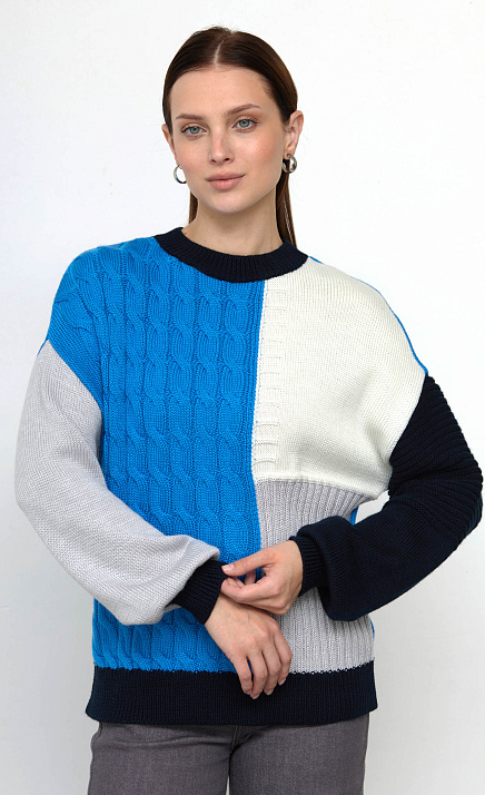 GRIOL. Джемпер жен. 310517.05303.1601N Мультиколор GRIOL GRIOL. Джемпер жен. 310517.05303.1601N Мультиколор