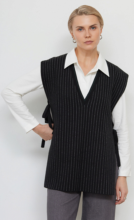 GRIOL. Жилет жен. 380101.33303.8200S Чёрный GRIOL GRIOL. Жилет жен. 380101.33303.8200S Чёрный