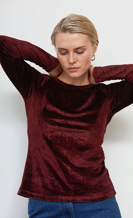 GRIOL. Джемпер жен. 311084.6_313.4700N Бордовый GRIOL GRIOL. Джемпер жен. 311084.6_313.4700N Бордовый