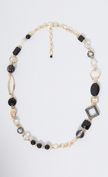 GRIOL. Колье Новогоднее 5 Черный GRIOL GRIOL. Колье Новогоднее 5 Черный