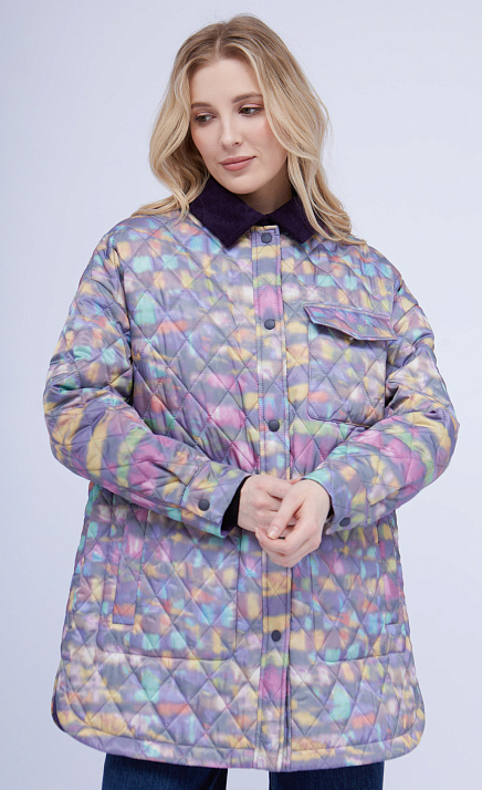  GRIOL. Полупальто жен. 524305.11209.0100O Мультиколор 
