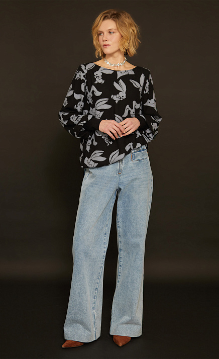 GRIOL. Брюки жен. 320208.26304.1600N Голубой GRIOL GRIOL. Брюки жен. 320208.26304.1600N Голубой