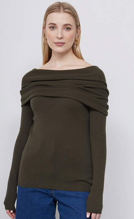 GRIOL. Джемпер жен. 310511.33303.3700N Хаки GRIOL GRIOL. Джемпер жен. 310511.33303.3700N Хаки