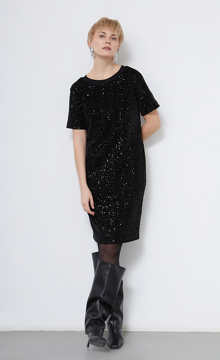 GRIOL. Платье жен. 360139ГП.6_313.8282L Черный GRIOL GRIOL. Платье жен. 360139ГП.6_313.8282L Черный